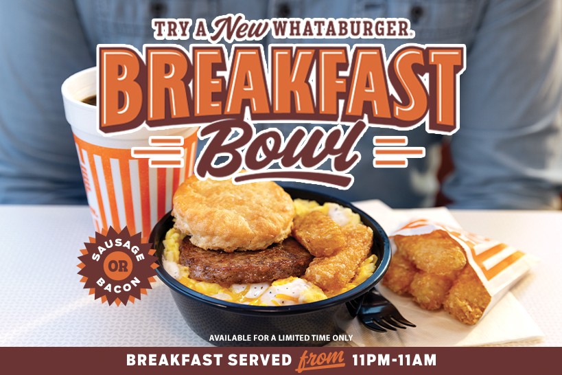 Whataburger Serve Breakfast